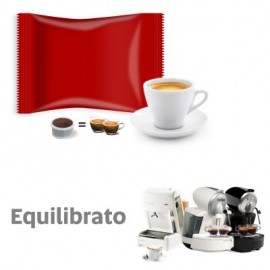 25 Capsule BIDOSE "50 Caffè" Equilibrato compatibili Lavazza Espresso&cappuccino-Ecl101 Nims